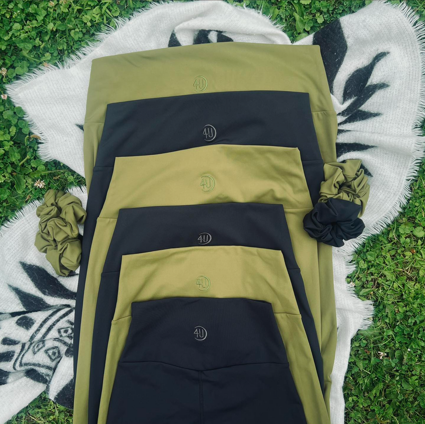 4U Maternity - Legging Olive long (NEUF)
