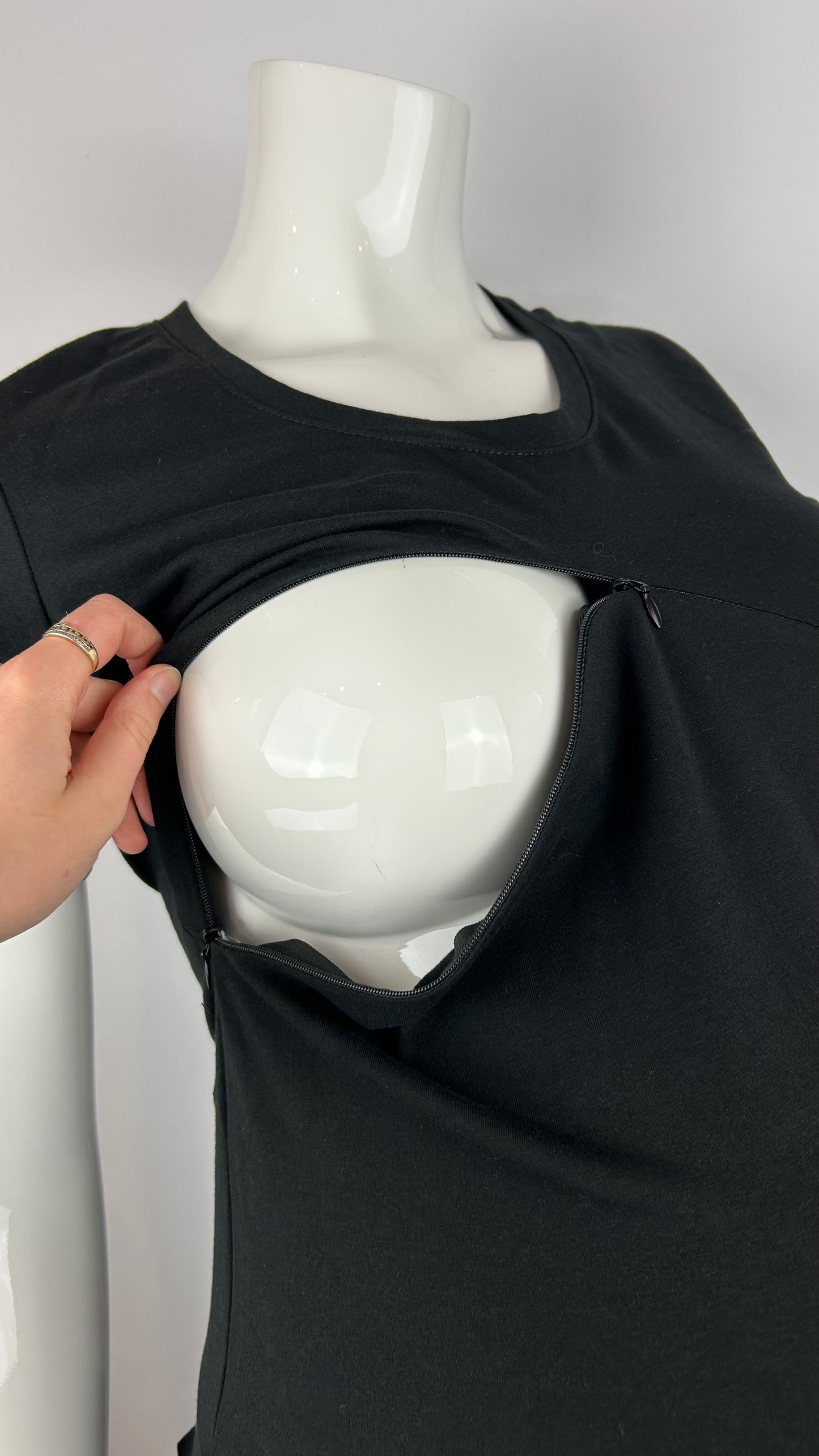 LARGE - T-Shirt d'allaitement NIN9 (NEUF)