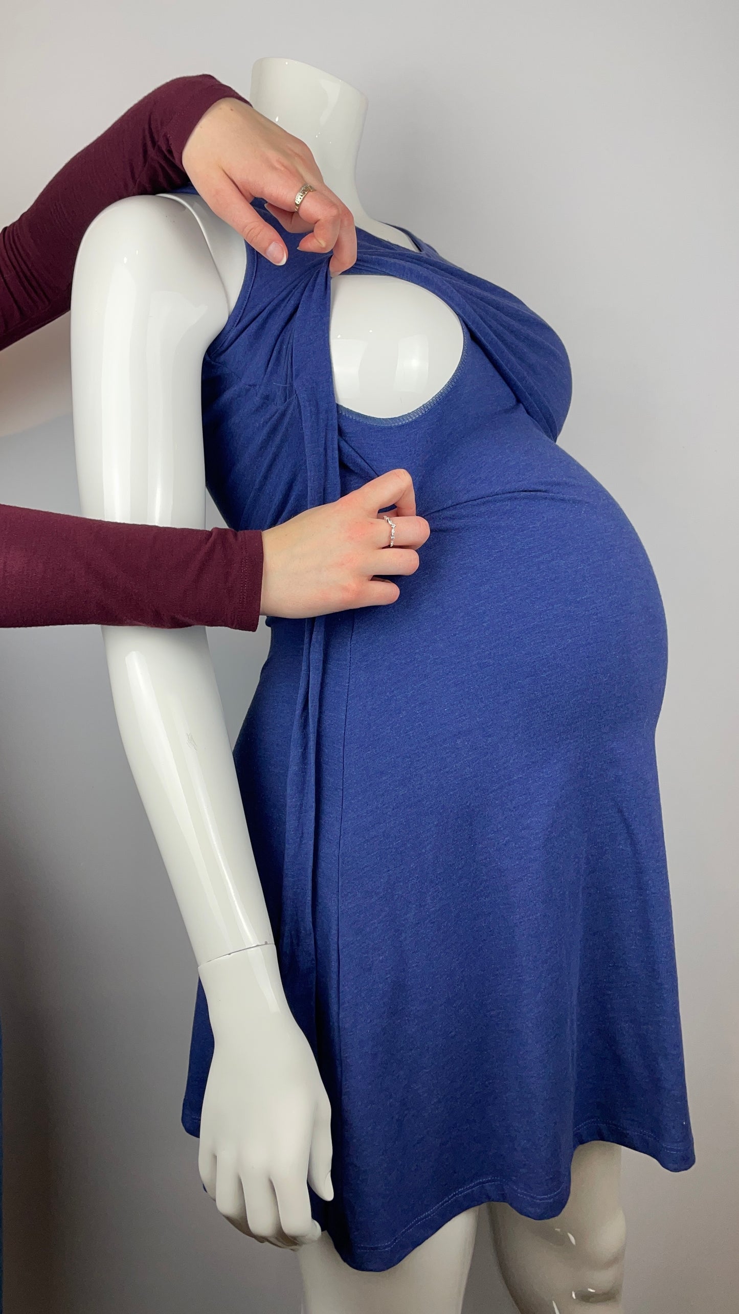 XSMALL - Robe d'allaitement Momzelle