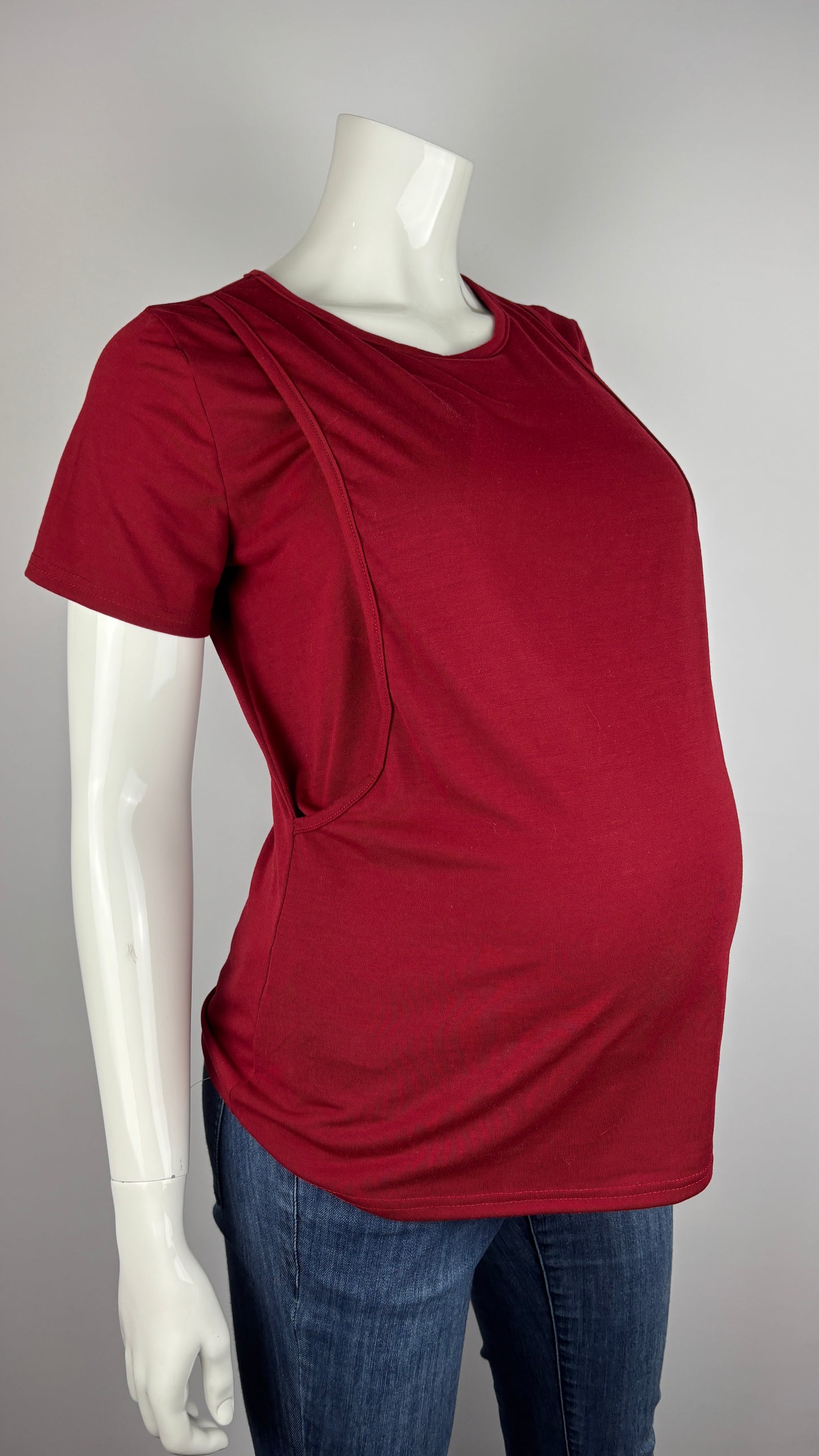 SMALL- T-Shirt d'allaitement