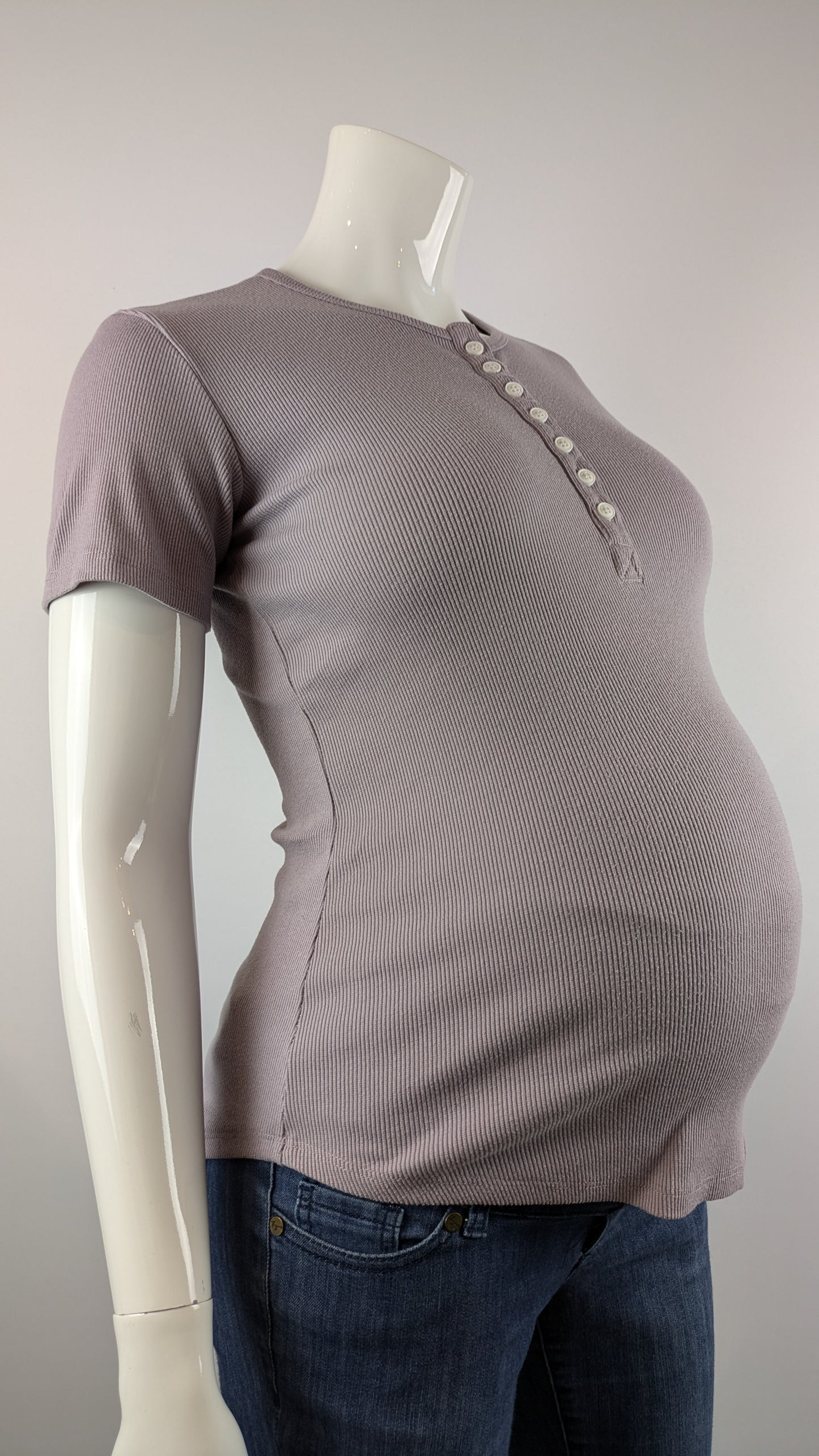 XSMALL - T-Shirt Rose Maternité