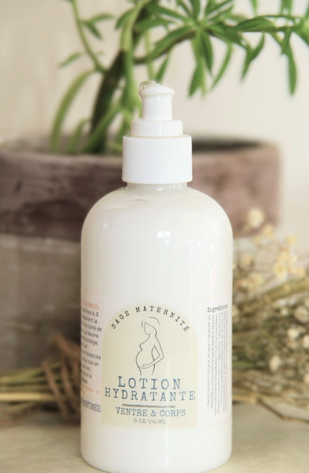 Lotion ventre & corps - Non parfumée