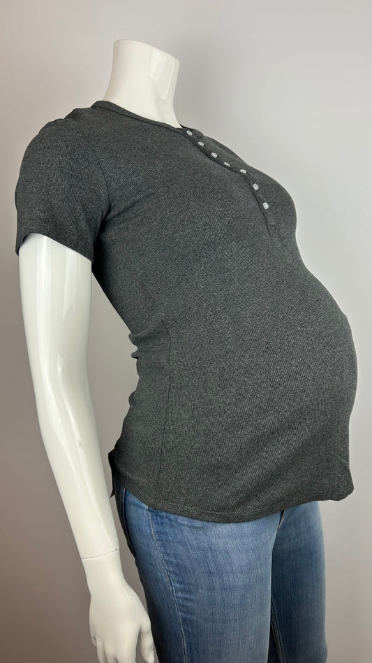 XSMALL - T-Shirt d'allaitement Rose Maternité (NEUF)