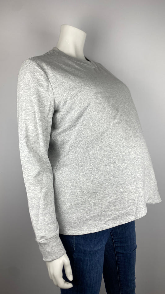 MEDIUM - Chandail Hoodie d'allaitement Thyme Maternité (NEUF)