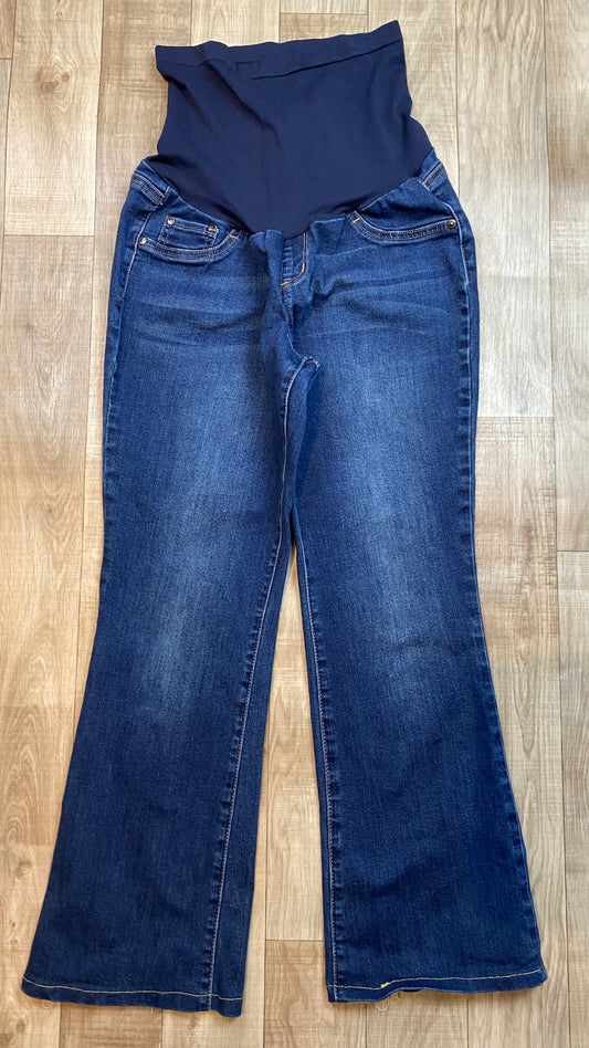 LARGE - Jeans Indigo (FAIT COURT)